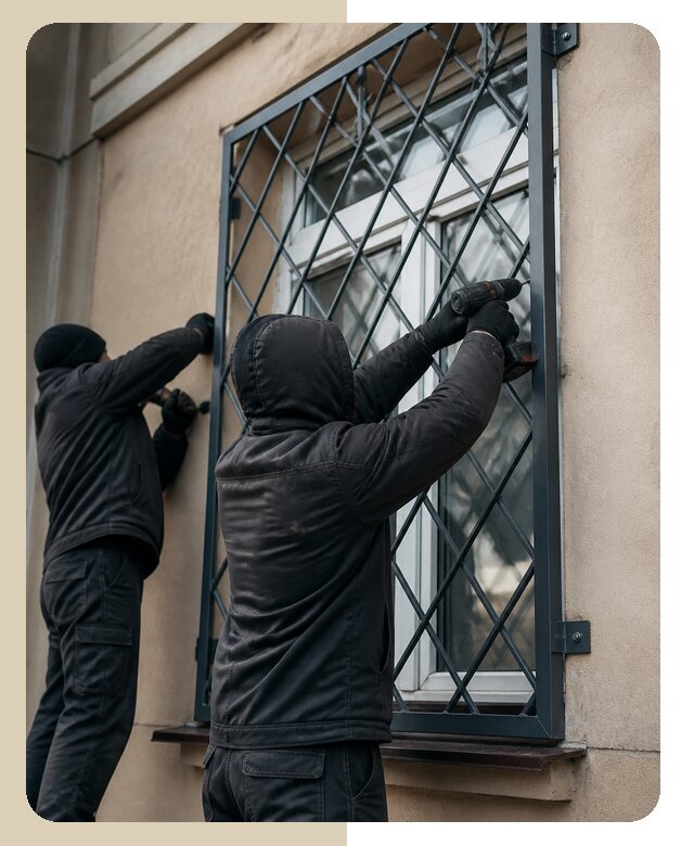 Установка антивандальных решеток на окна в Набережных Челнах